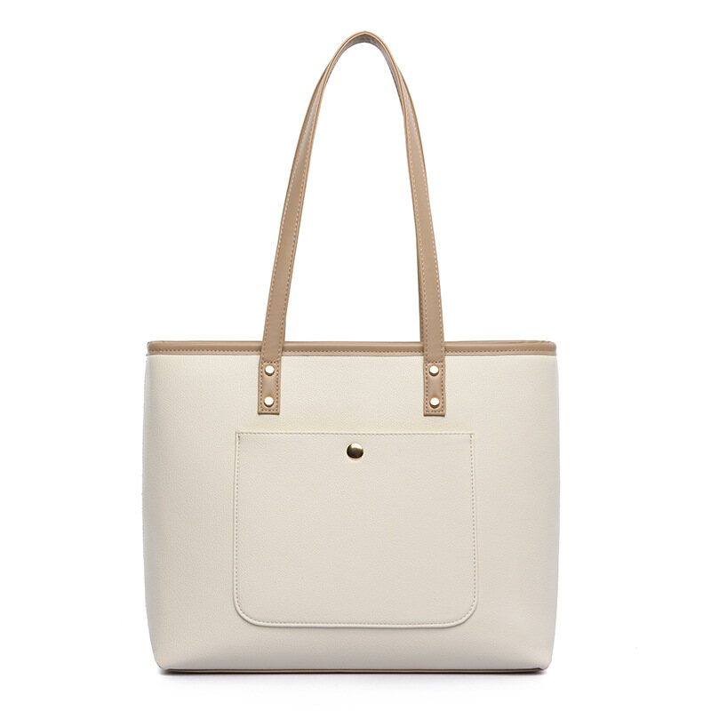 MINGKE Túi Đựng Máy Tính Xách Tay Cặp Tài Liệu 13 14 15.6 Inch Túi Đeo Vai Cho Nữ Da PU Dung Tích Lớn Chống Nước Chống Sốc Công Sở