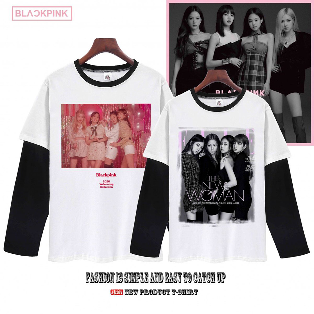 UOEY Blackpink tshirt JISOO JENNIE LISA 