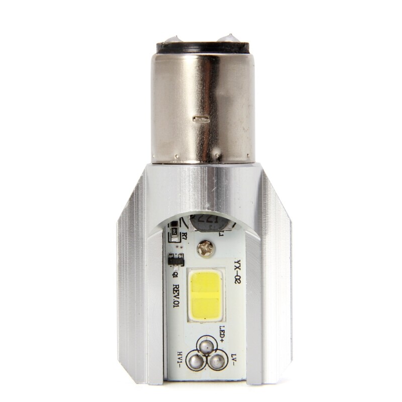 Bóng đèn led cao cấp siêu sáng thay thế xe lùi ánh sáng đèn led nhan xe máy đèn pha 1000lm cob ba20d