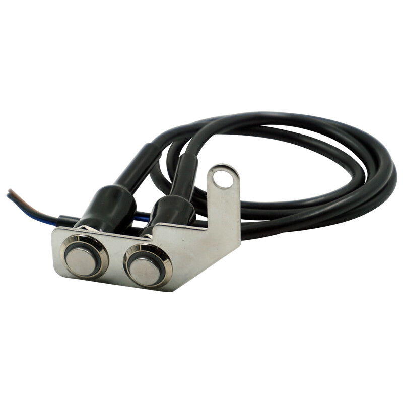 Xe Máy Chuyển Đổi ON-OFF Tay Lái Điều Chỉnh Núi Không Thấm Nước Công Tắc Nút DC12V Đèn Pha Với LED