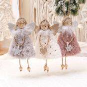 Christmas Angel Doll Christmas Tree Hanging Ornaments Pendant New Year 2022 Decor Christmas Decorations