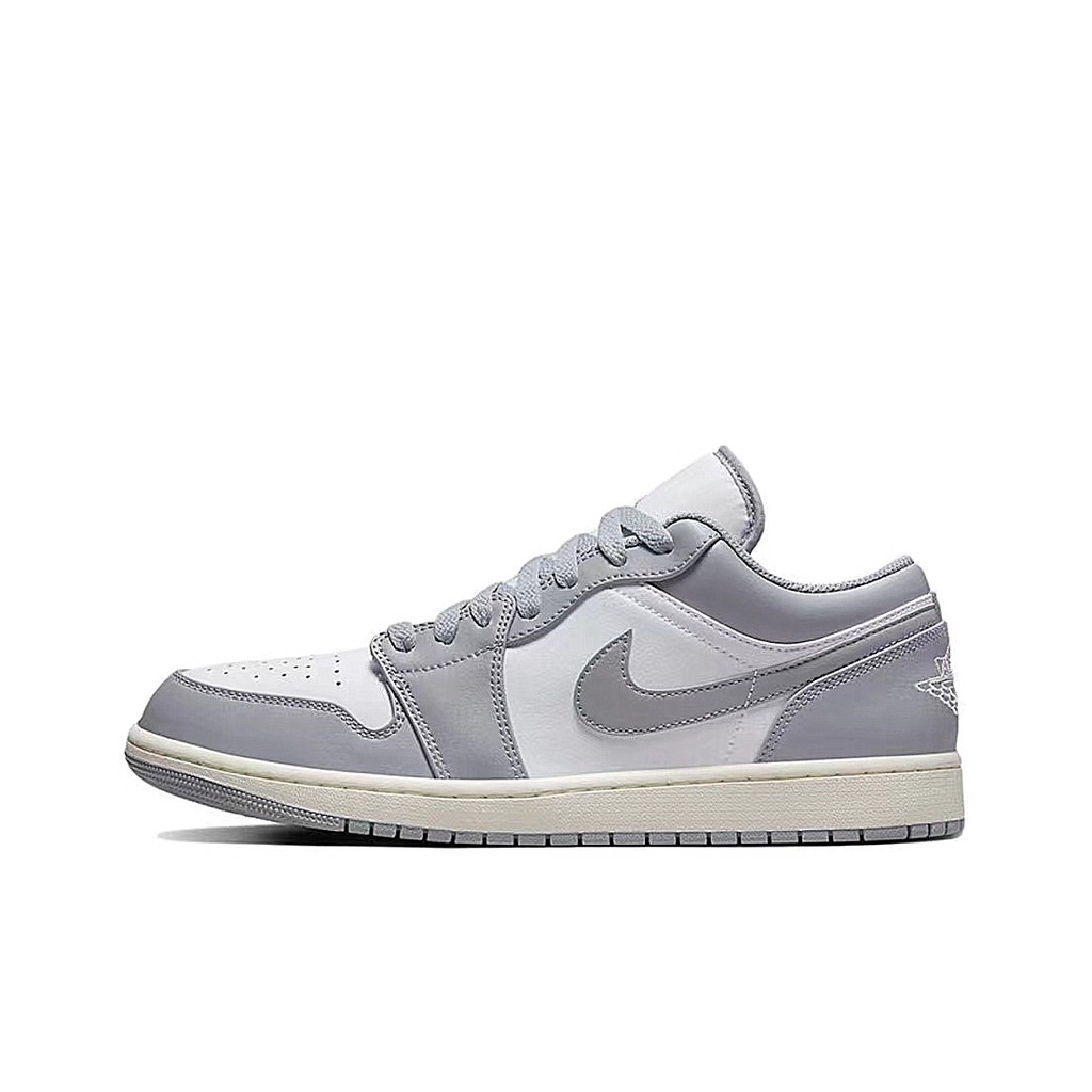 white jordan low cut