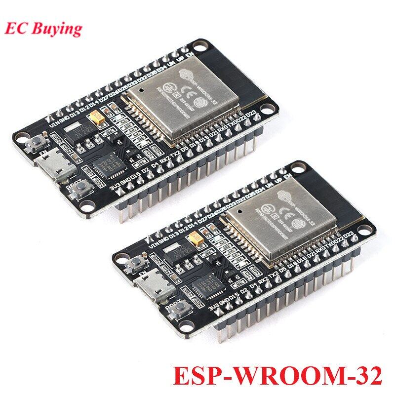 5 cái ESP-32S ESP32 Wifi Bluetooth tương thích mô-đun bảng mạch phát triển ESP-32 NodeMCU điện năng cực thấp lõi kép CPU MCU mạch điện