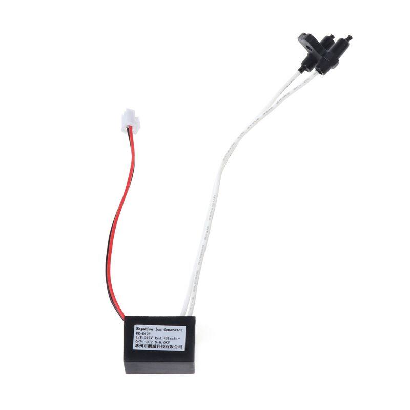 New DC 12V Hiệu Suất Cao Máy Ion Hóa Không Khí Airborne Ion Âm Máy Phát Điện A-ni-ôn Tự Làm