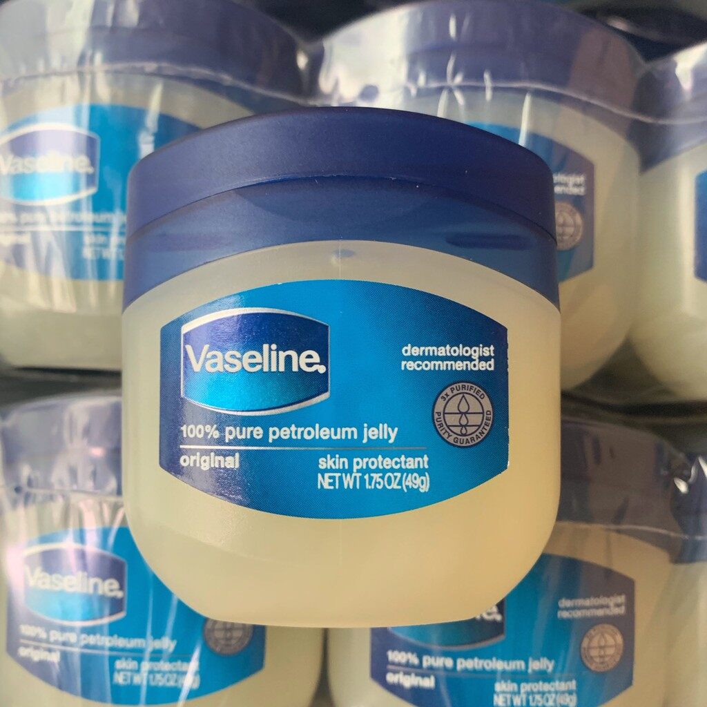 Dưỡng vaseline mỹ 49g, dưỡng ẩm môi vaseline mỹ, vaseline mỹ