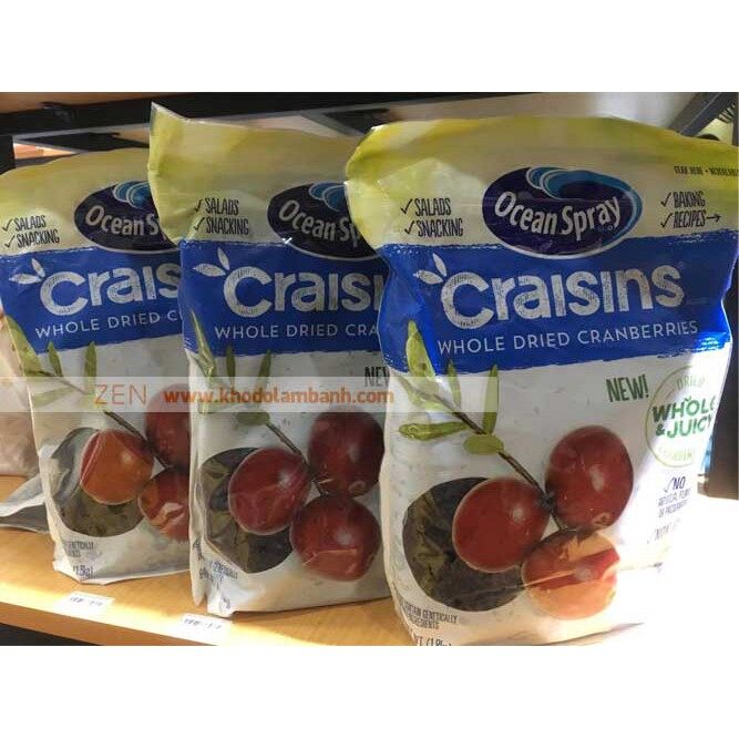 Mứt Nam Việt Quất Ocean Spray chuẩn Mỹ, Loại ngon , Gói 100g