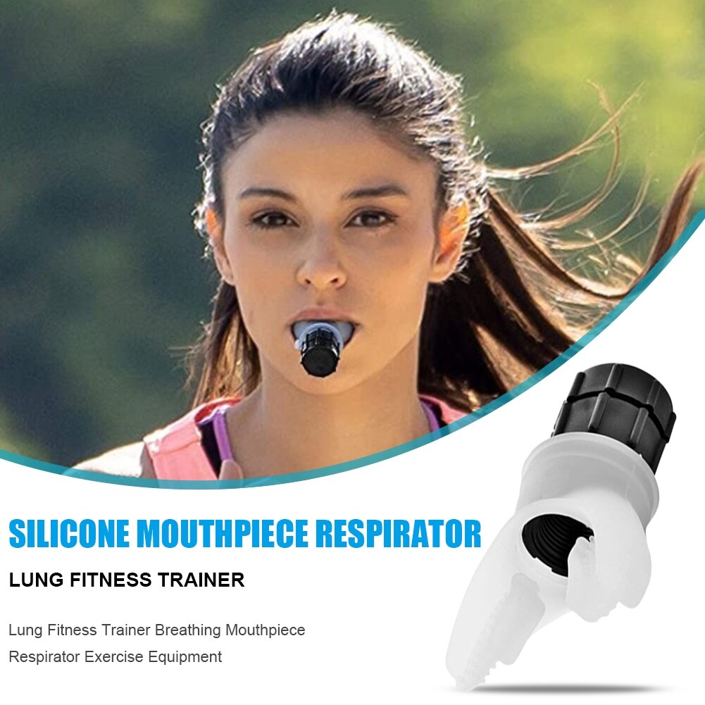 Mặt nạ huấn luyện thở thiết bị tập thể dục ống thở tập thể dục mặt phổi phụ kiện chăm sóc sức khỏe gia đình