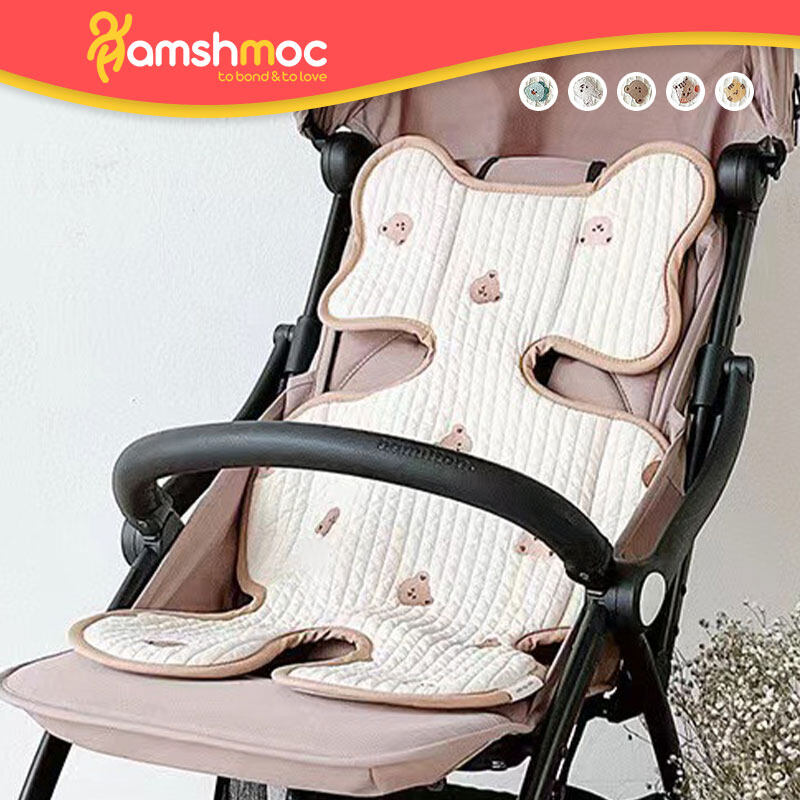 Hamshmoc Fashion Baby Stroller Cushion Breathable Soft Kids Newborn Car