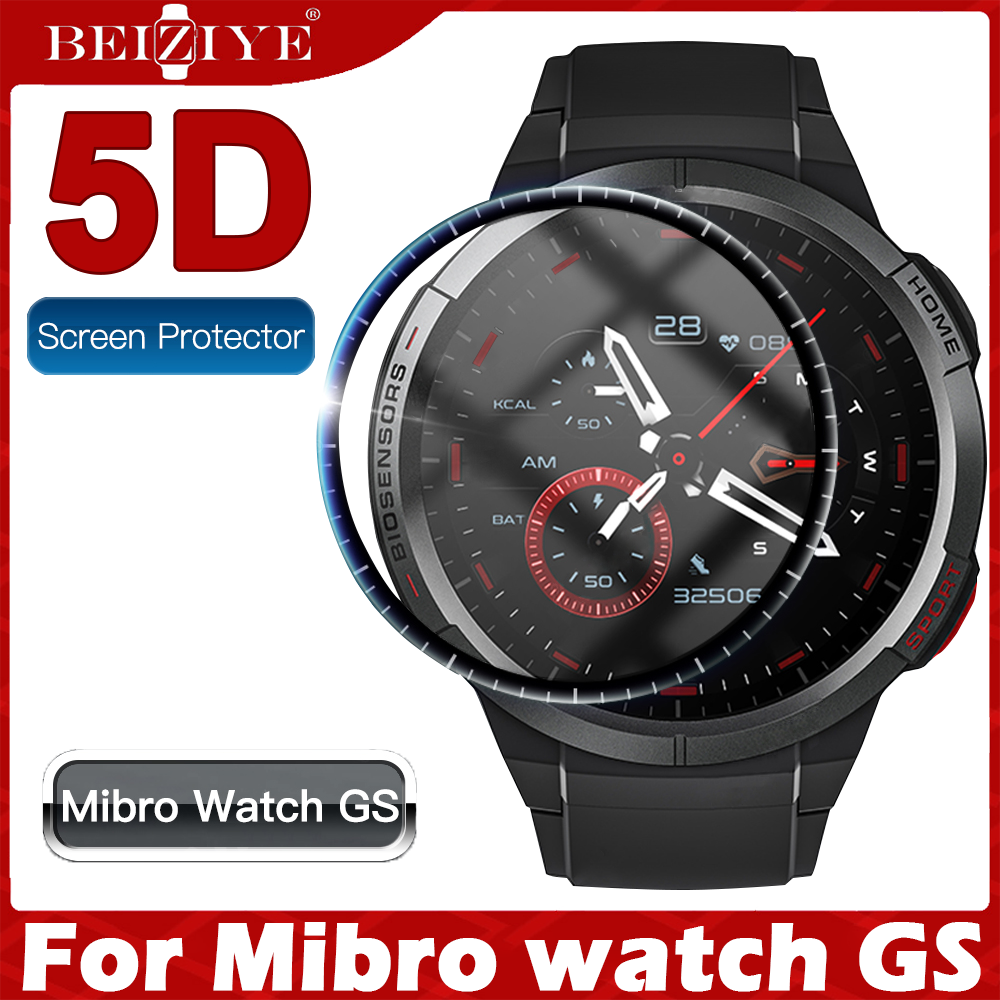 For Mibro Watch GS 5D Màng Bảo Vệ Mềm For Mibro GS Tấm Bảo Vệ Màn Hình For