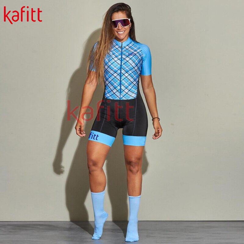 Kafitt Bộ Đồ Đi Xe Đạp Mới Cho Nữ Áo Liền Quần Tay Ngắn Ropa Ciclismo Áo Thể Thao Đạp Xe Leo Núi Ciclismo Feminino Áo Nỉ Quần Áo Đạp Xe Chuyên Nghiệp