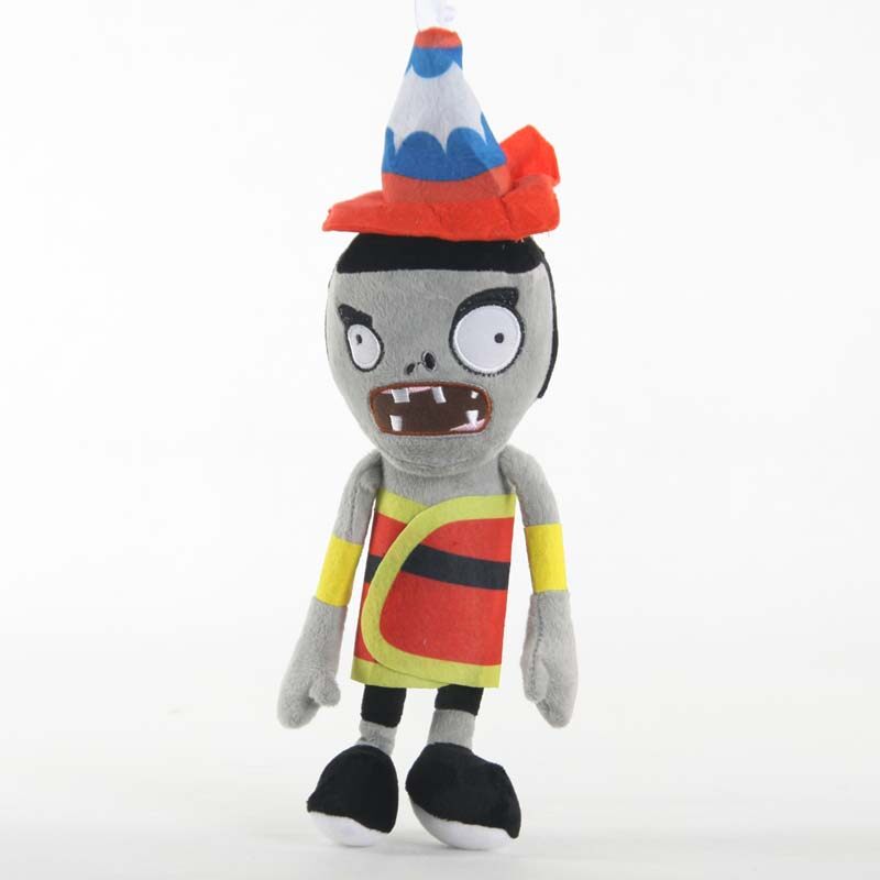 1pcs Plants VS Zombies Đồ chơi nhồi bông búp bê 30cm pvz 2 Bikini conehead chú hề Wrangler Zombie co