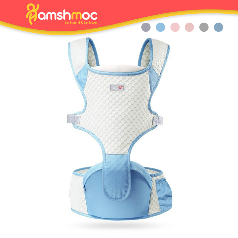 HamshMoc 0-36 Months 2 In 1 Baby Carrier Backpack Ergonomic Comfortable Baby Sling Carrier Safety Detachable for Infant Toddler Outdoor Travel Sleeping ราคา 847 บาท*ส่งฟรี