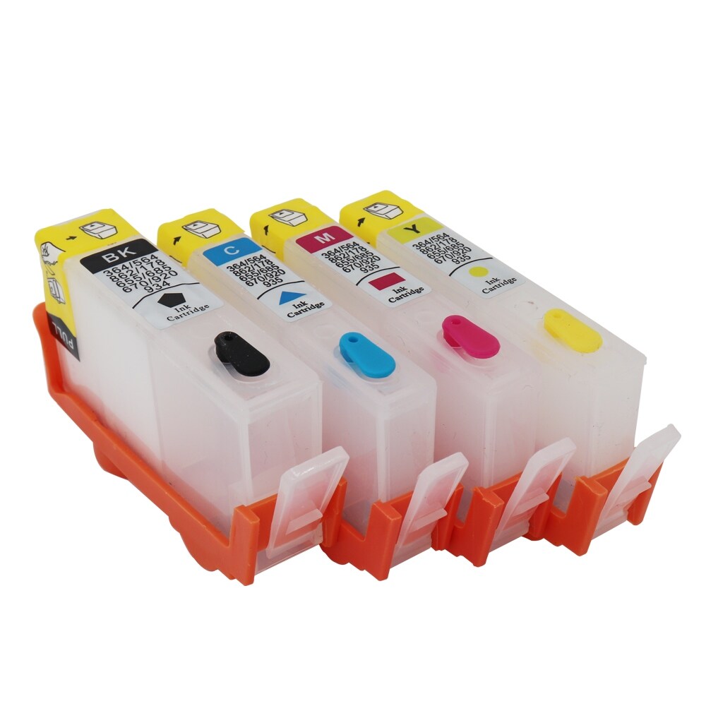 {Blue fantasy} Hộp Mực Nạp Lại Được 4 Màu Cho HP 655 655XL Với Chip Tự Động Reset Máy In HP3525 4615 4625 5525 6525
