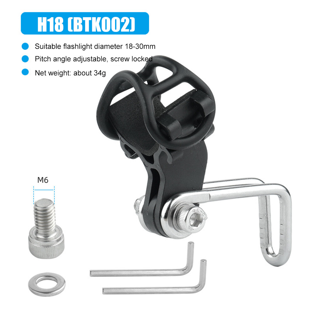 Giá đỡ đèn pha xe đạp giá đỡ đèn trước xe đạp có thể điều chỉnh giá đỡ phụ kiện xe đạp nhẹ tiết kiệm không gian bộ dụng cụ