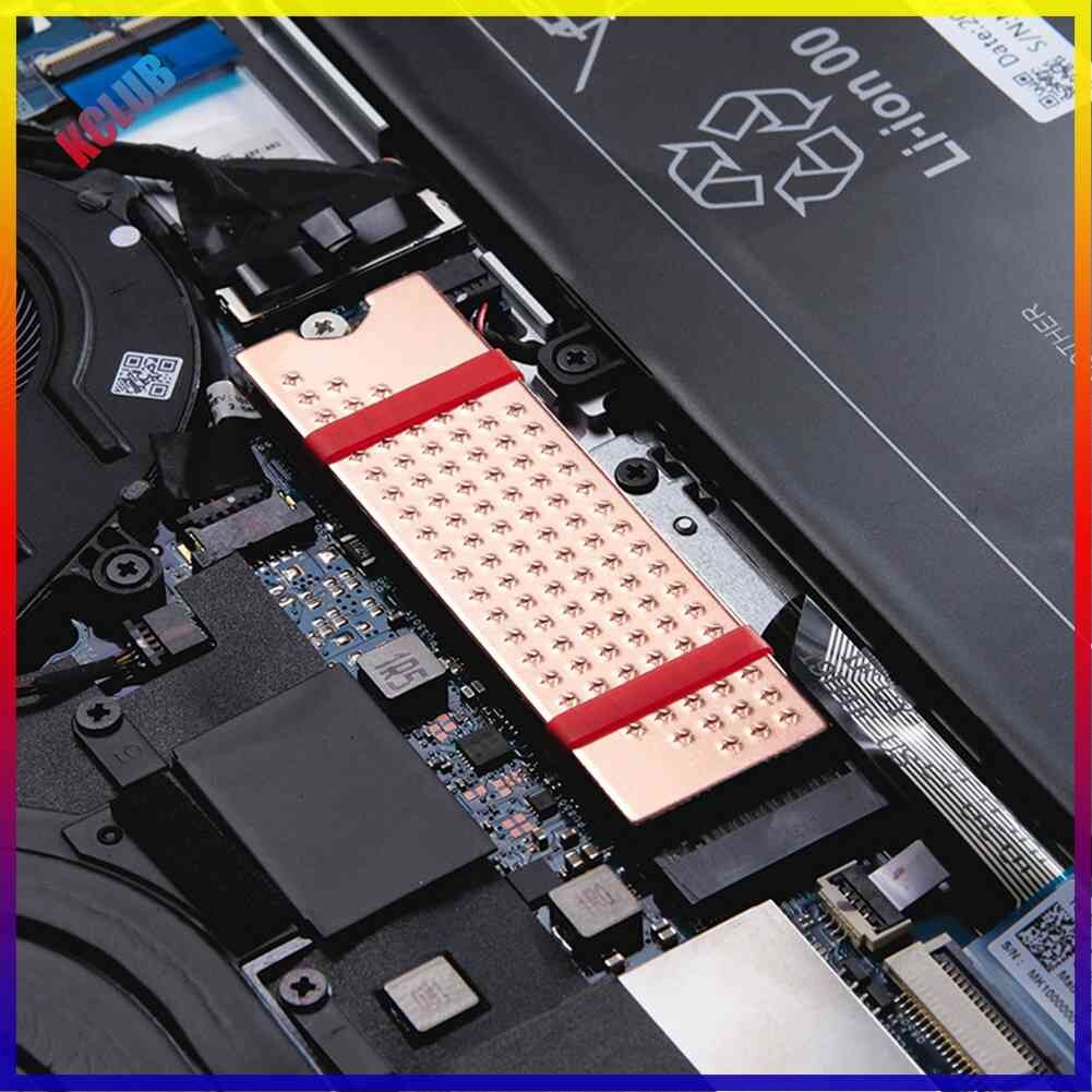 Đồng SSD tản nhiệt với Silicone nhiệt Pad trạng thái rắn ổ cứng mát máy