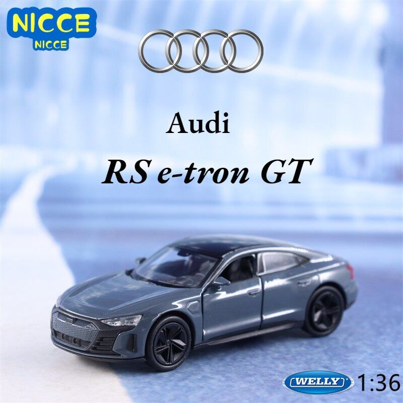WELLY 1 36 Audi RS E-Tron GT Sports Car High Simulation Diecast Car Metal