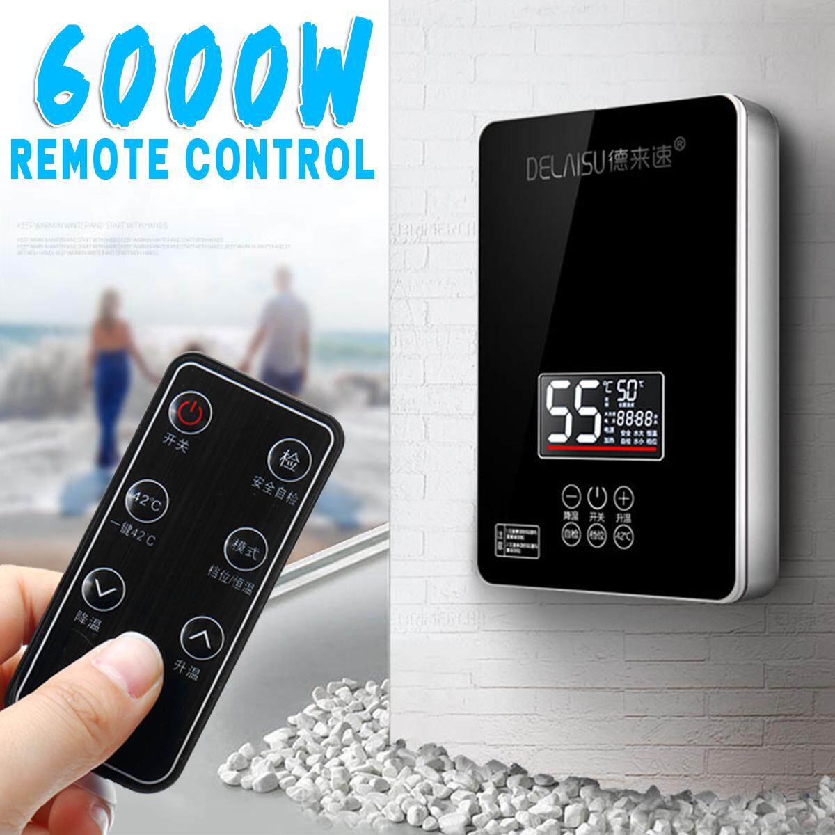 Generic 6000W Tankless Instant Electric Hot Water Heater Boiler W