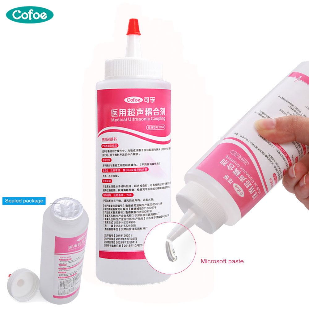 Cofoe 250ml Ultrasound Gel Coupling Agent Multifunctional Harmless