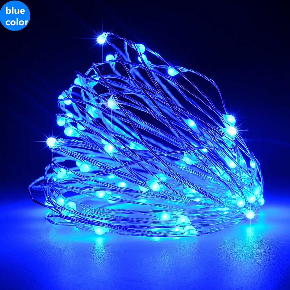 2M 5M 10M Led String Lights USB Operated Cooper Wire Fairy garland Light Christmas Outdoor Lights Chain Wedding Patry Decor