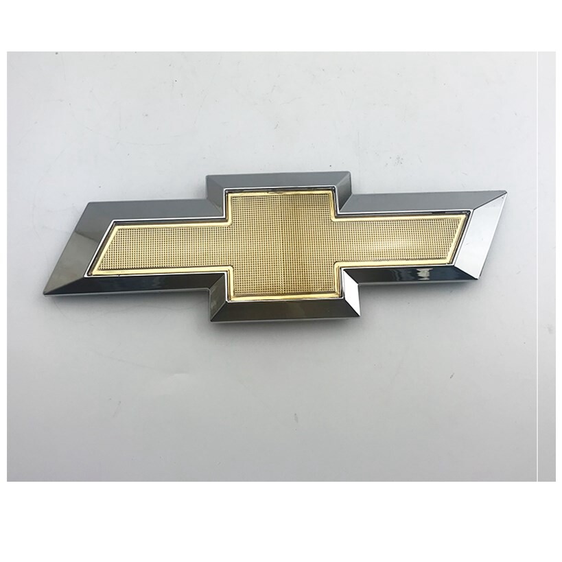 Lưới tản nhiệt phía trước Logo Cho Aveo Chevrolet 2010-2014 Chevy Phía Trước Biểu Tượng đầu ô tô Huy Hiệu Vàng