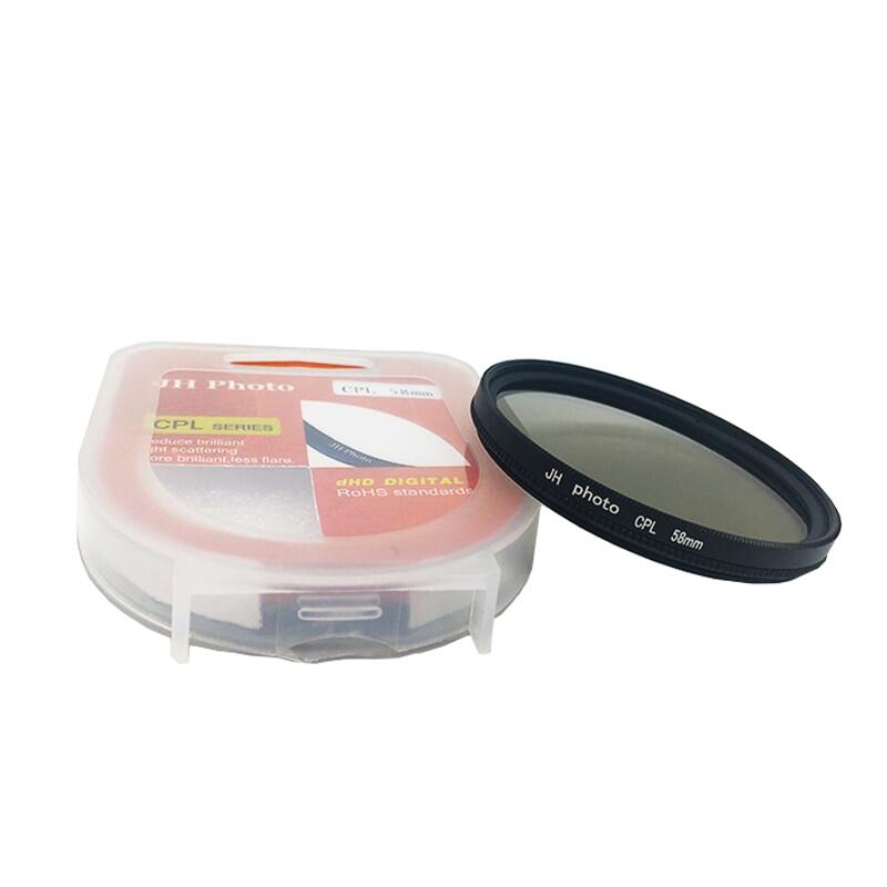 【2023】 Veronica Dorothea Shop Bộ lọc phân cực CPL lọc ống kính máy ảnh DSLR cho 37mm 40.5mm 49mm 52mm 55mm 58mm 67mm 72mm 77mm