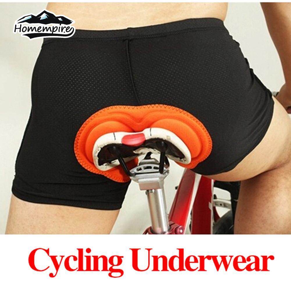Men Bike Underwear Breathable Padded Bicycle Briefs Cycling Underwear  Shorts 