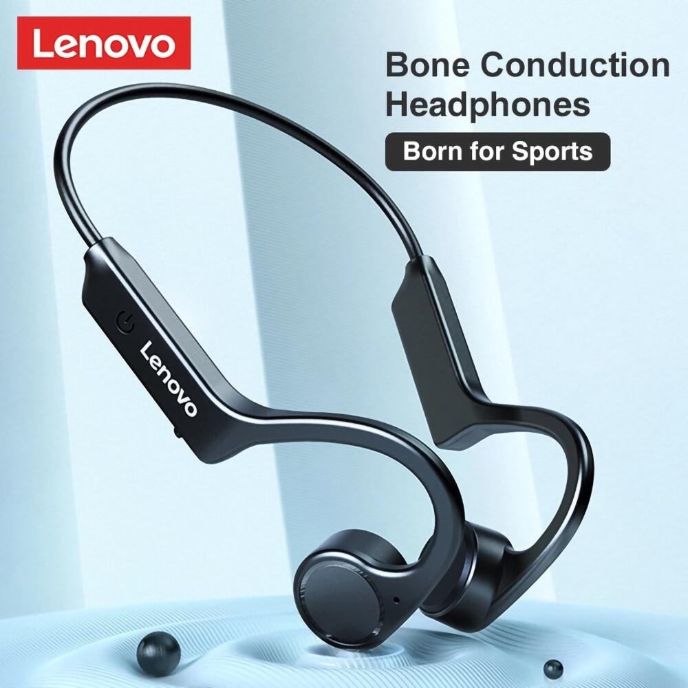 Lenovo X4 Bone Conduction Bluetooth Headphone Neck Sports Earphone