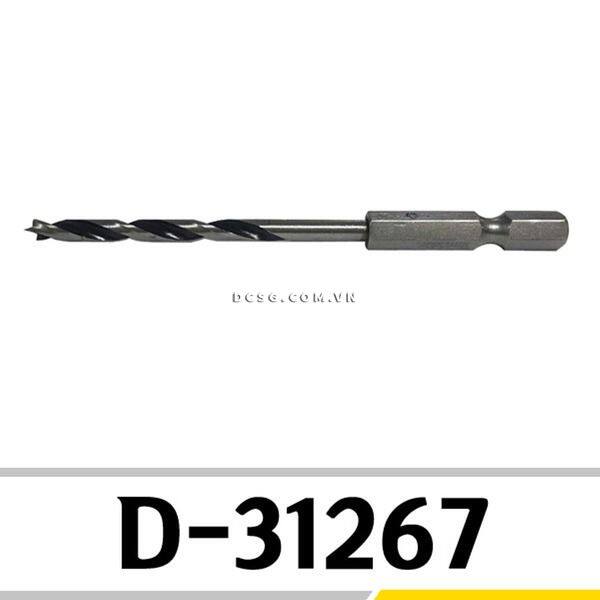 Mũi khoan gỗ 5.0x103mm chuôi lục giác makita d-31267 | japan tools