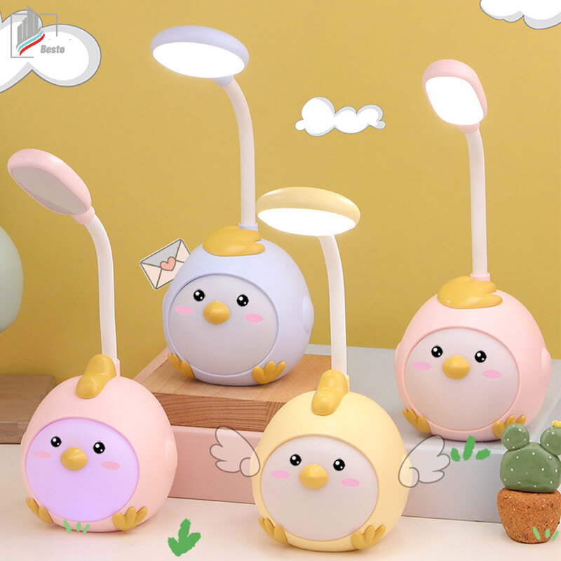 Singlelady bóng led mới đèn bàn nhỏ learning đèn bảo vệ mắt có thể sạc qua usb đèn ban đêm hoạt động trạm dạy kèm đèn ban đêm quà tặng