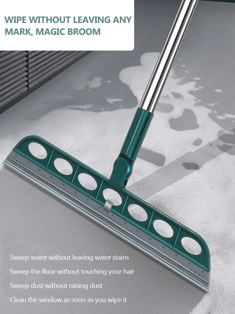 Chổi thần kỳ chổi quét nhà chổi lau silicon chổi lau sàn nhà chổi lau bụi lông thú cưng dụng cụ vệ sinh gia đình