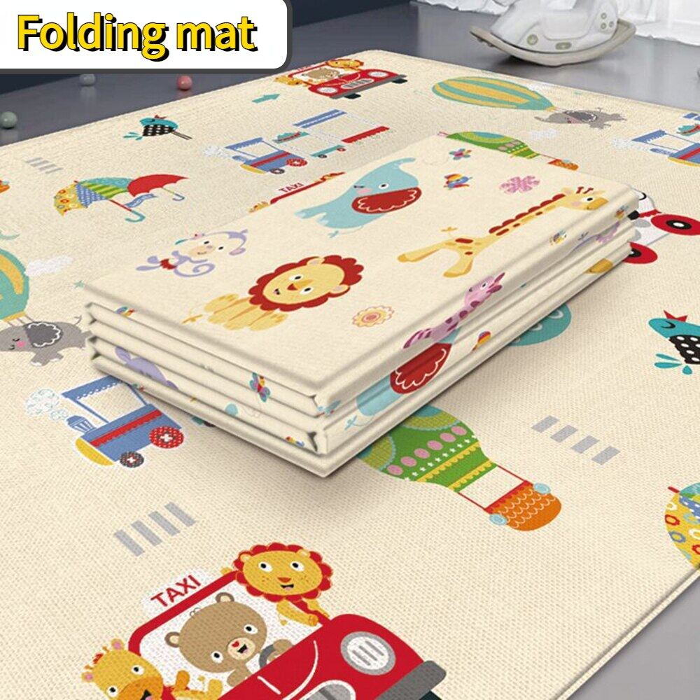 Non-Toxic Foldable Baby Play Mat Educational Children s Carpet in the