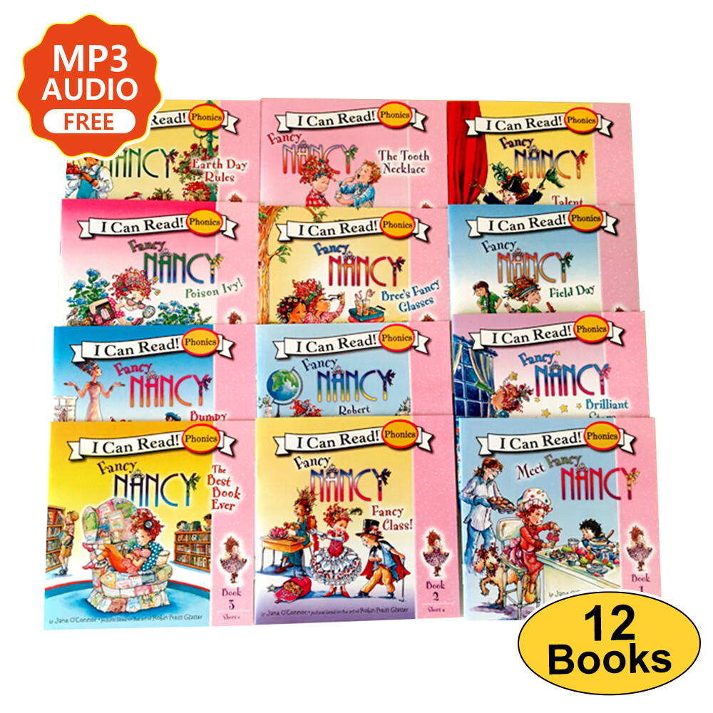 12 cuốn sách/Bộ Tôi có thể đọc ngữ âm sách Fancy Cuốn Sách tiếng Anh cho bé trẻ em câu chuyện hình ảnh Sách trẻ em học tập quà tặng