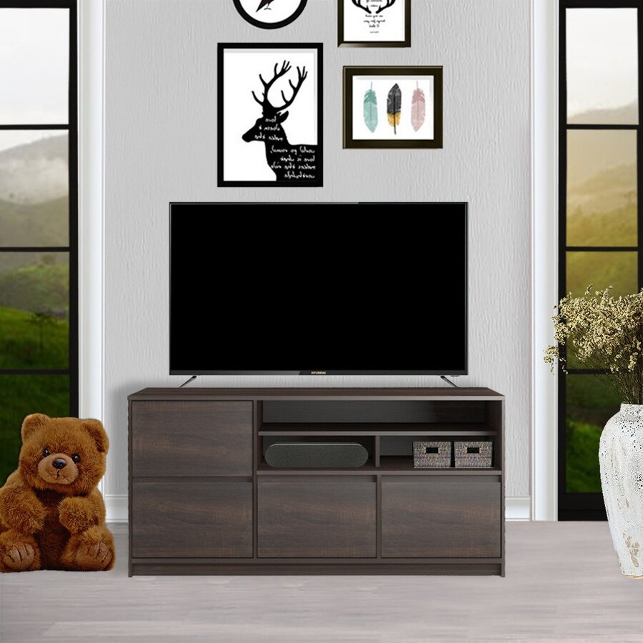 Fortem Fitness-DELICATO ชั้นวางทีวี 4 ลิ้นชัก ขนาด120X39X60ซม. สีน้ำตาลเข้ม สินค้าคุณภาพดี ราคา 2,327 บาท*ส่งฟรี