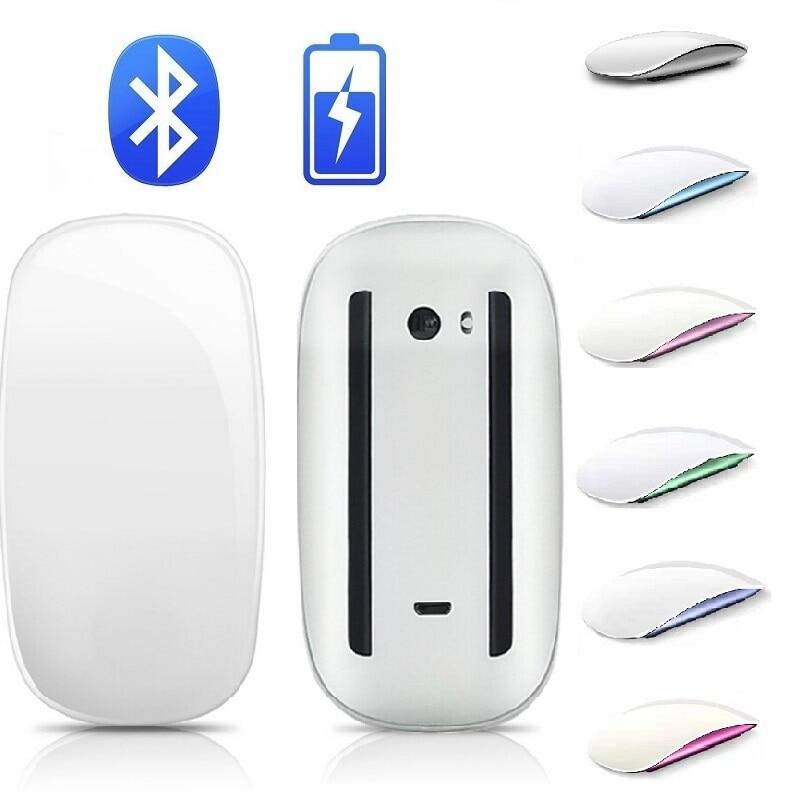 Chuột Bluetooth Có Thể Sạc Lại Chuột Không Dây Chuột Quang Siêu Mỏng Công Thái Học Arc Touch Magic Mause Cho Iphone Macbook