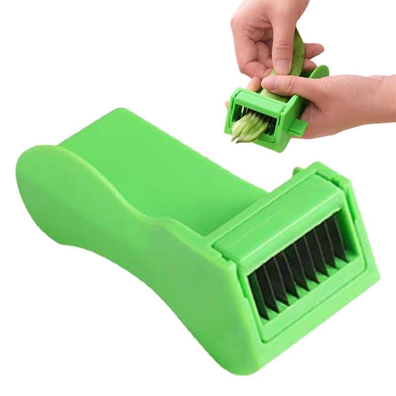 [SUSU Living Home] Multifunctional French Bean Slicer Cutter Green Vegetable Runner Stringer Remover Peeler Kitchen Tool