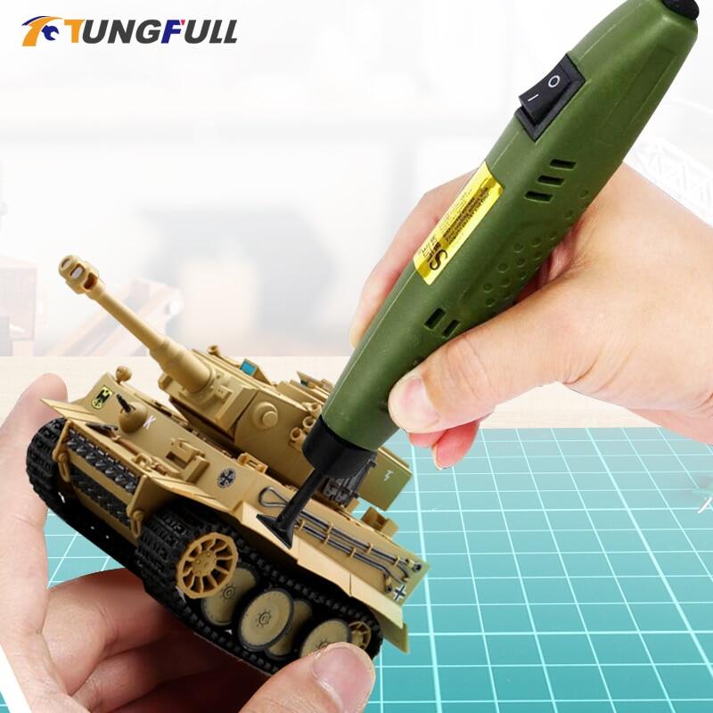 Máy chà nhám bút mini 110v-220v mô hình đập mài đánh bóng máy đánh bóng góc tròn mô hình quân sự máy mài máy công cụ
