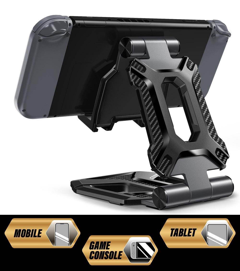 SUPCASE Đế điện thoại di động Bàn di động có thể điều chỉnh Đế nhôm Đế giữ cho điện thoại di động / iPad / Galaxy Tab / Nintendo Switch / và hơn thế nữa (4-13 )