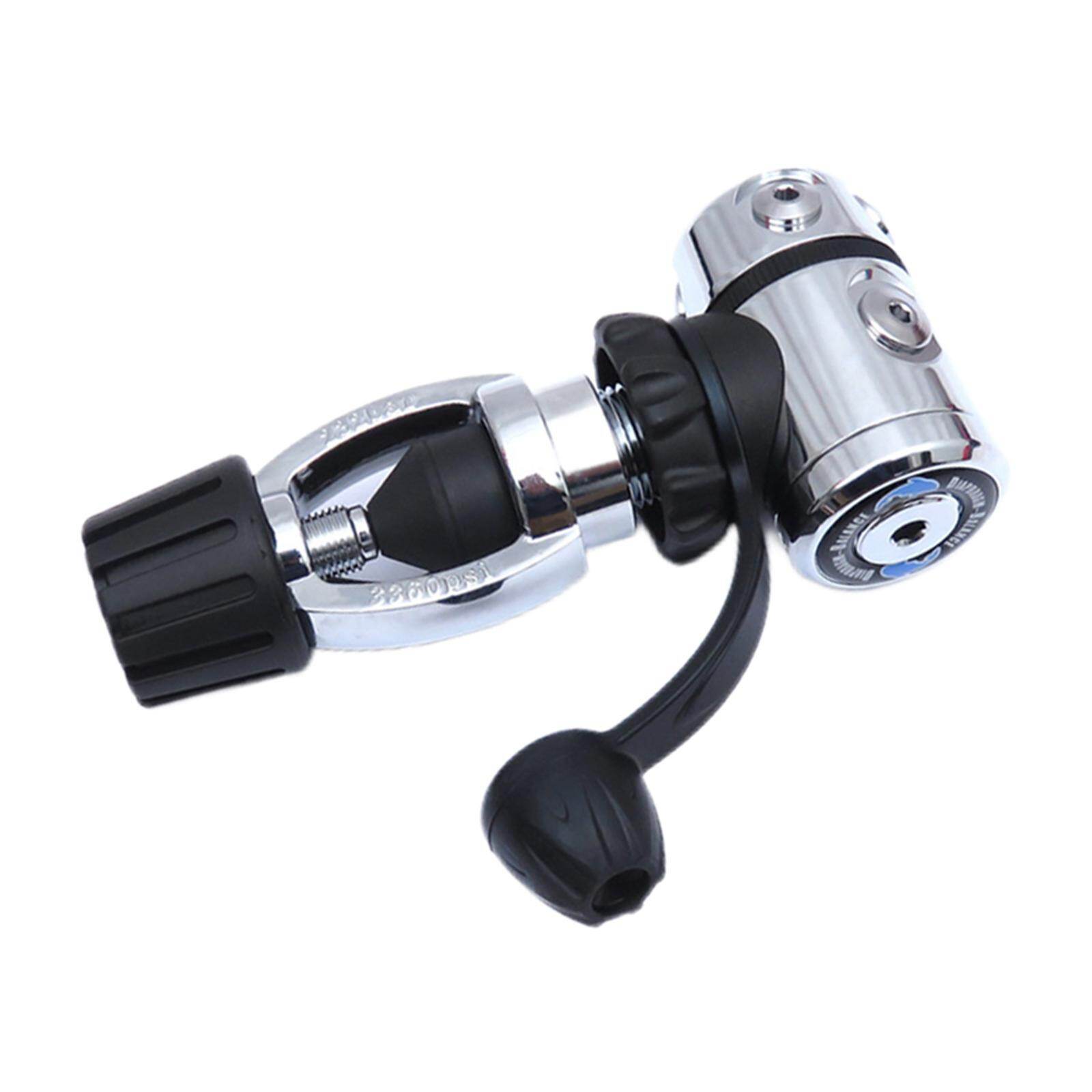 Baoblaze Bộ Chuyển Đổi Điều Chỉnh Din Sang Yoke Lặn Dưới Nước Bộ Chuyển Đổi Giai Đoạn Đầu Tiên Với Nắp Chống Bụi Bộ Chuyển Đổi D2Y Cho Bộ Điều Chỉnh Bình Lặn Biển
