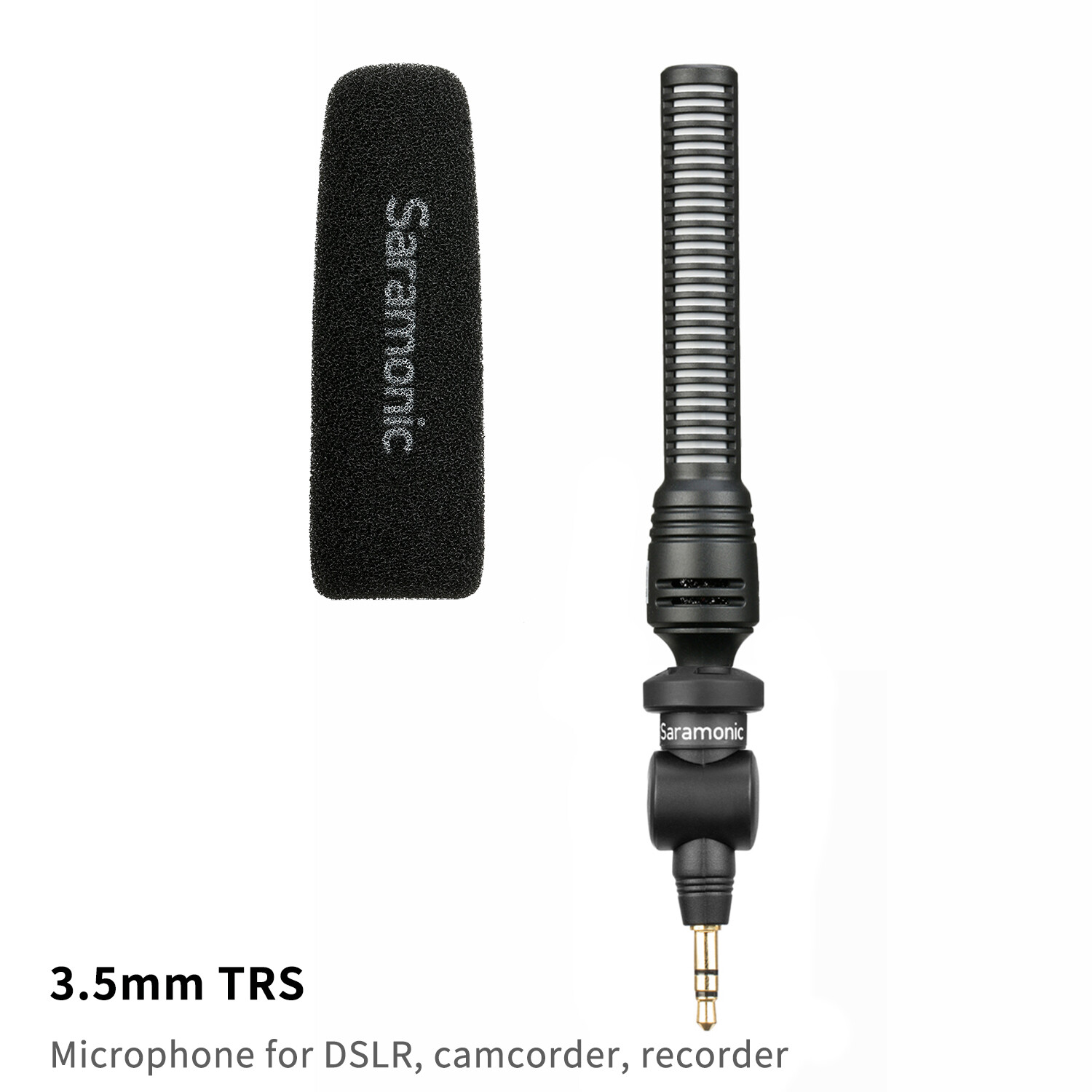 Micro Đơn Hướng Saramonic Cho Thiết Bị TRS 3.5Mm, Micrô Không Dây Cho Máy Quay Phim, Máy Ghi Âm Uwmic9 Blink500