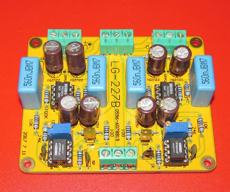 OPA2604 Bộ Đệm Cân Bằng Đảo Chiều Pha Op Kép Bảng Điều Khiển/Bộ Khuếch Đại Ống Đầu Ra Kéo Đẩy Ngược Cho Máy Amp Ống