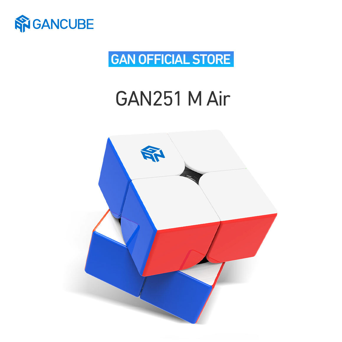 [GAN Official Store]GAN 251 M Pro 2x2 khối lập phương GAN Cube Khối tốc độ dành cho trẻ em Đồ chơi x