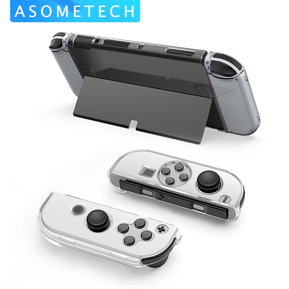 Ốp bảo vệ pc cứng trong suốt cho nintendo switch oled ns phụ kiện công tắc nintendo