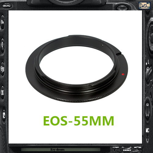 【Worth-Buy】 EOS-55 EF-55 55 Ống Kính Macro Vòng Nối Bộ Chuyển Đổi Cho Máy Ảnh DSLR Ống Kính EF EF-S PR206