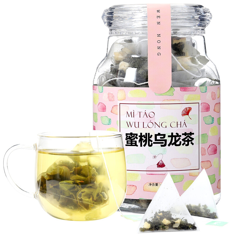 Đào trà oolong brew lạnh nectar-45g hoa kết hợp trà thơm