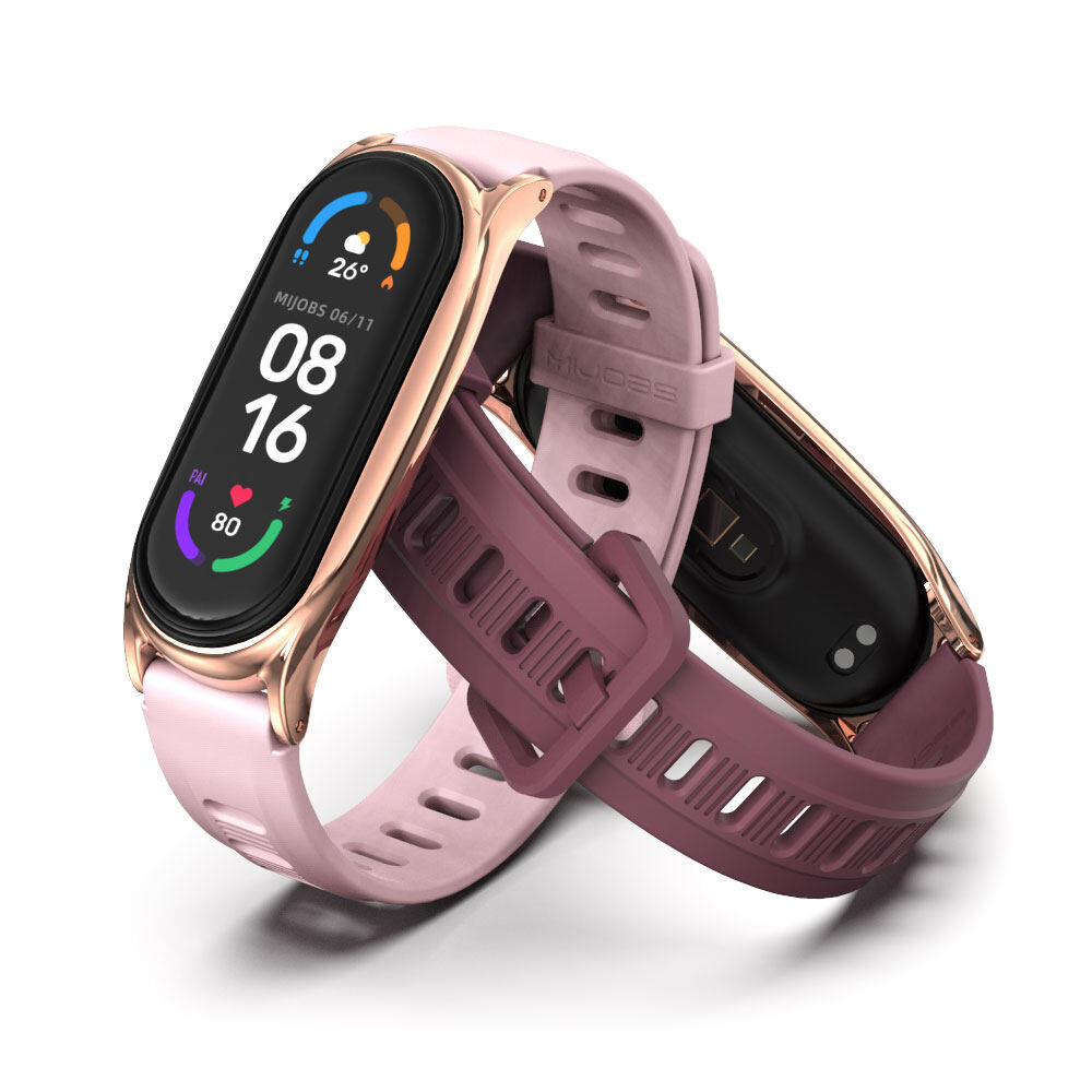 Dây Đeo Mi Band 5 / Mi Band 6/Mi Smart Band 6, Dành Cho Xiaomi Mi Band 5 / Mi Band 6/Mi Smart Band 6 Dây Đeo Cổ Tay Mi Band 4 Bằng Silicon Phiên Bản Toàn Cầu Dây Đeo Cổ Tay Thay Thế Mi Band 3 Dây Đeo Đồng Hồ Cho Nữ Nam