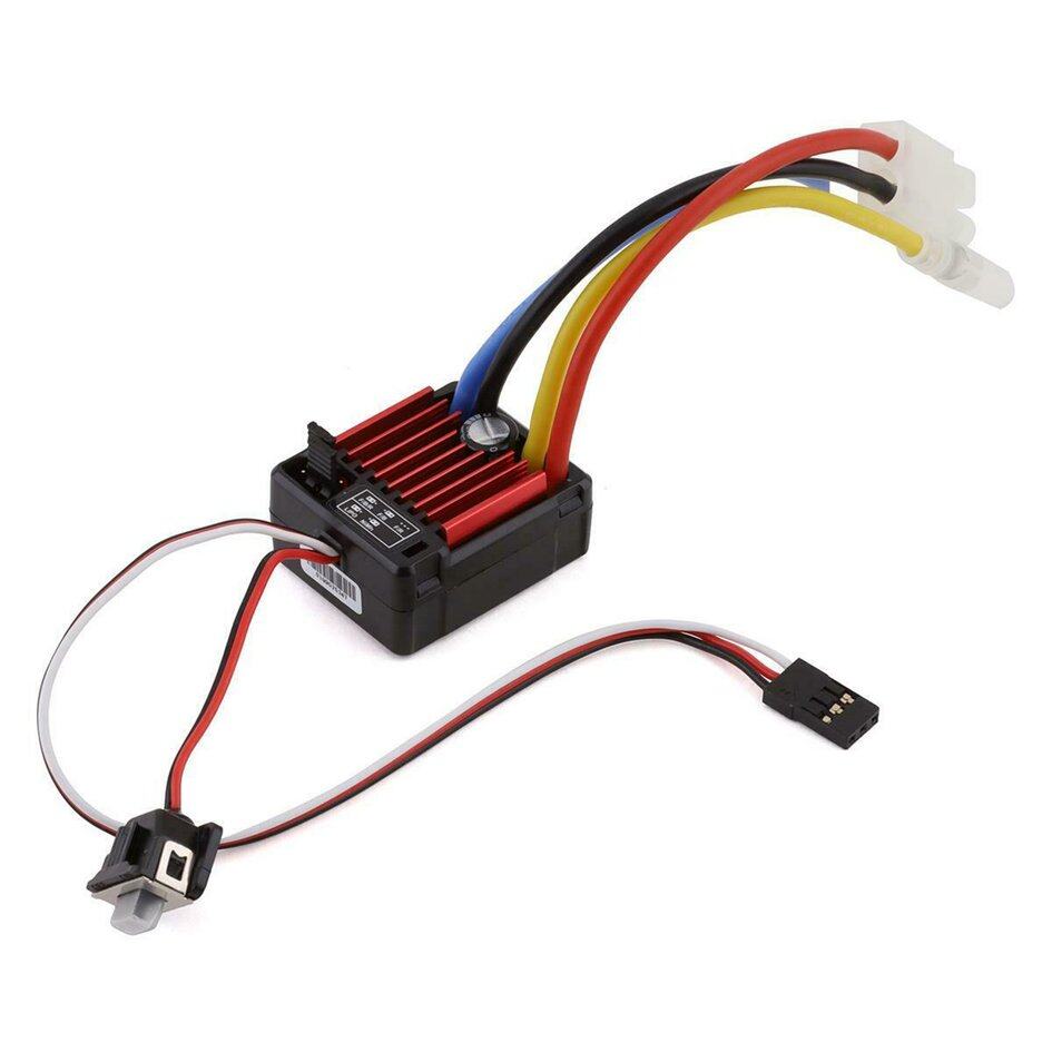 COYEN WP 1060 60A Waterproof Brushed ESC With BEC Accessories