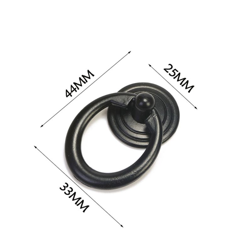 Kéo cửa tủ bằng kim loại cổ điển kéo vòng cổ điển tay nắm hộp gỗ tủ quần áo núm ngăn kéo gia dụng