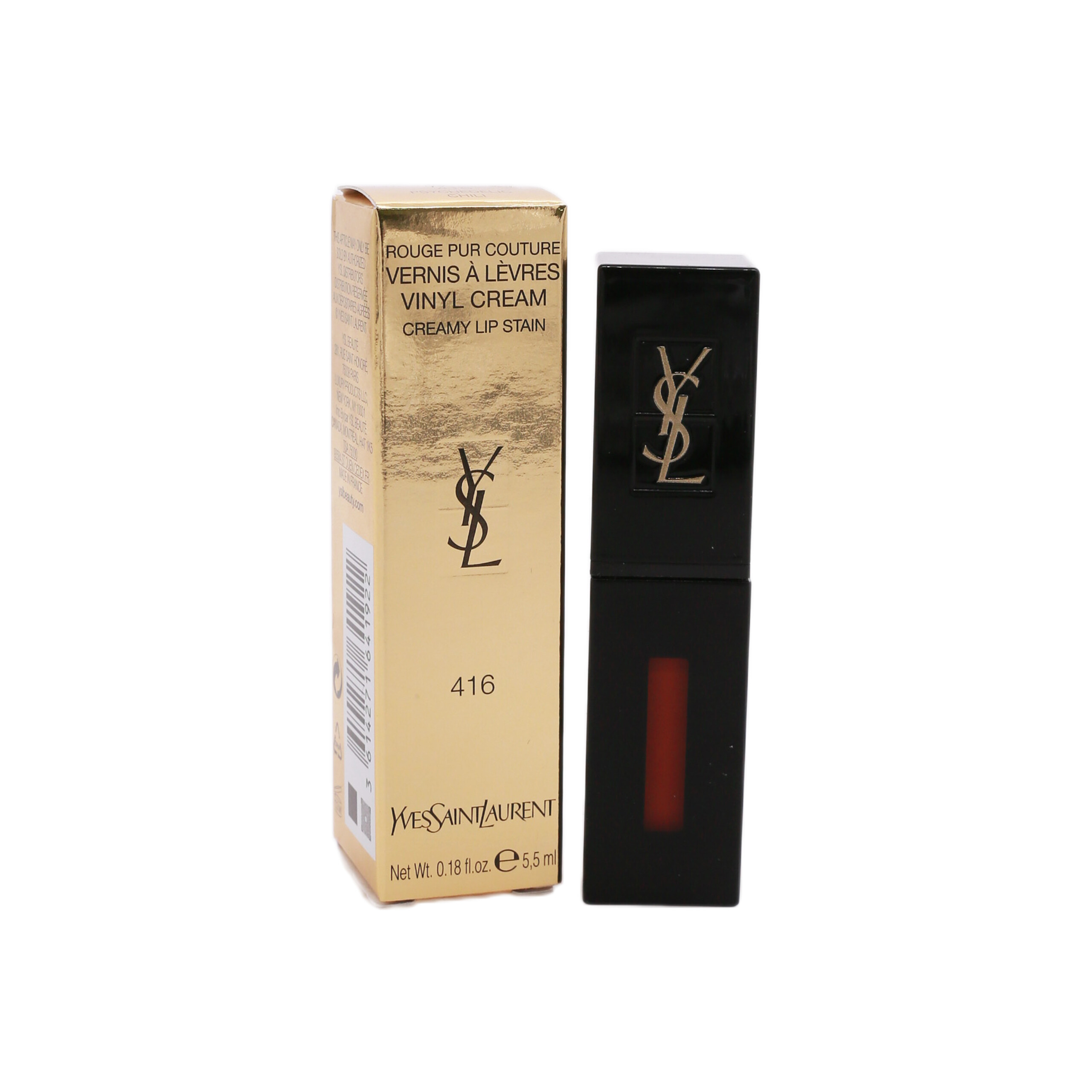 YSL Yves Saint Laurent Vernis A Levres Vinyl Lip Cream #416