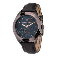 [2 Years Warranty] Maserati TRAGUARDO Brown Chronograph 45mm Mens Watch R8871612008