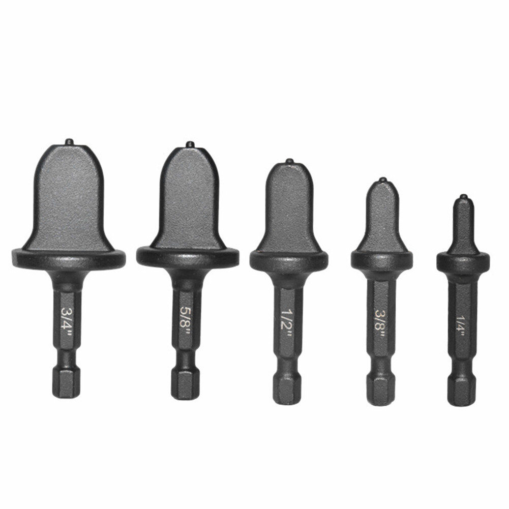 5pcs Hexagonal Handle Tube Expander Air Conditioner Drill Bit Pipe Flaring